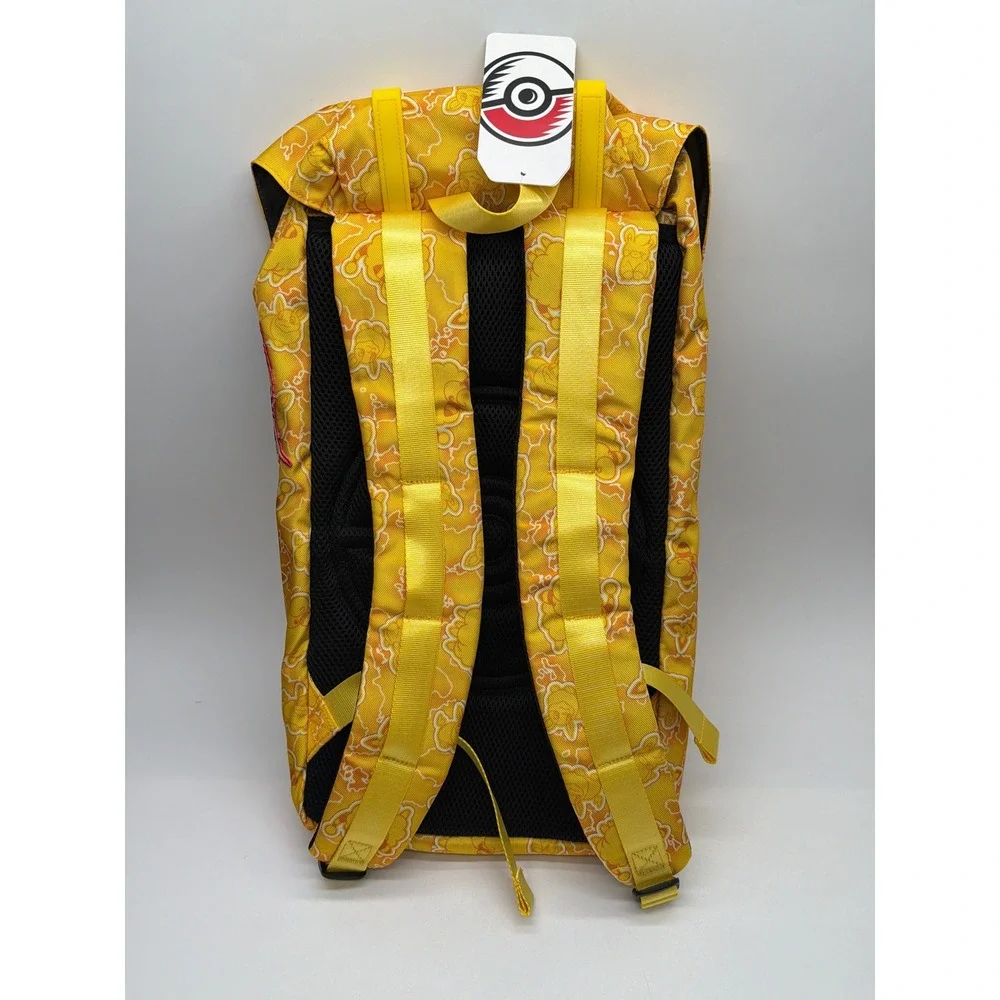 Pokemon Center Electric Type Pikachu Luxray Bellibolt Yellow Rucksack Backpack